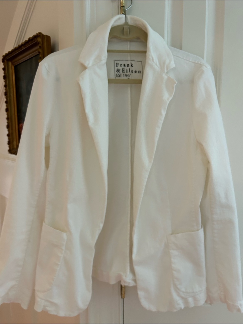 FRANK & EILEEN Dublin Blazer Jacket Size L